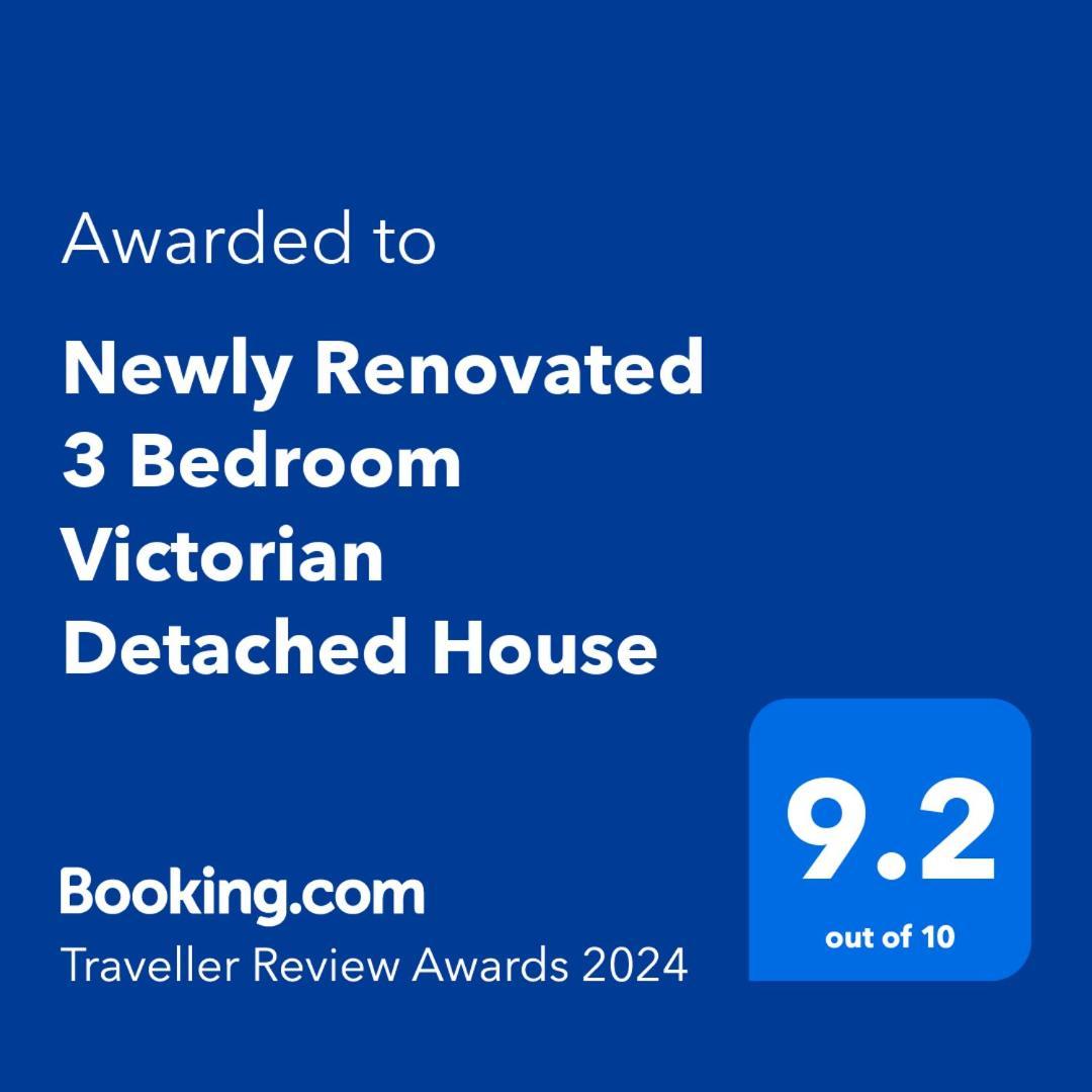 Newly Renovated 3 Bedroom Victorian Detached House Bournemouth Exteriör bild